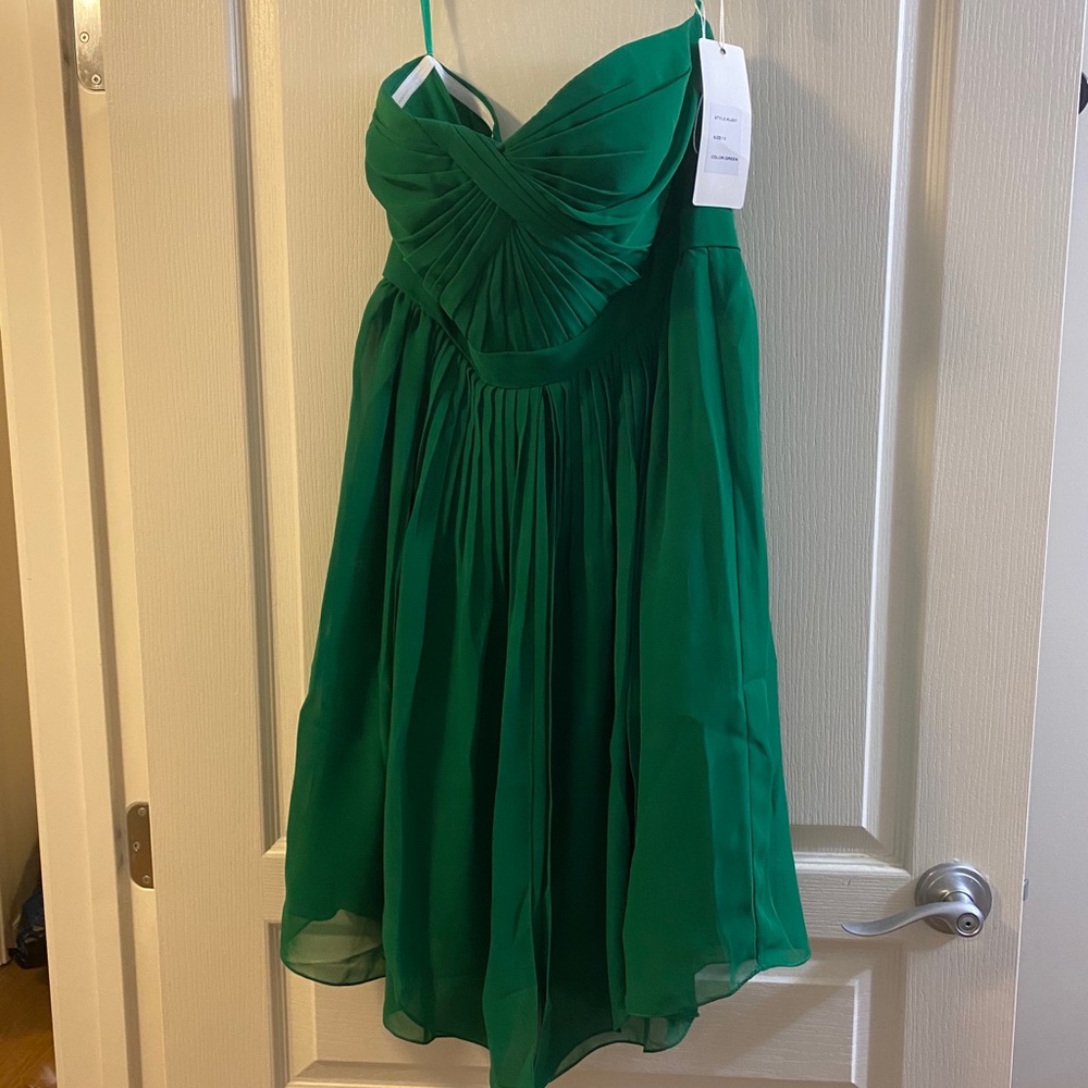 Short Green Dress